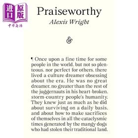 【中商原版】可嘉 富兰克林奖得主 亚历克西斯 赖特 Praiseworthy 英文原版 Alexis Wright 澳大利亚文学