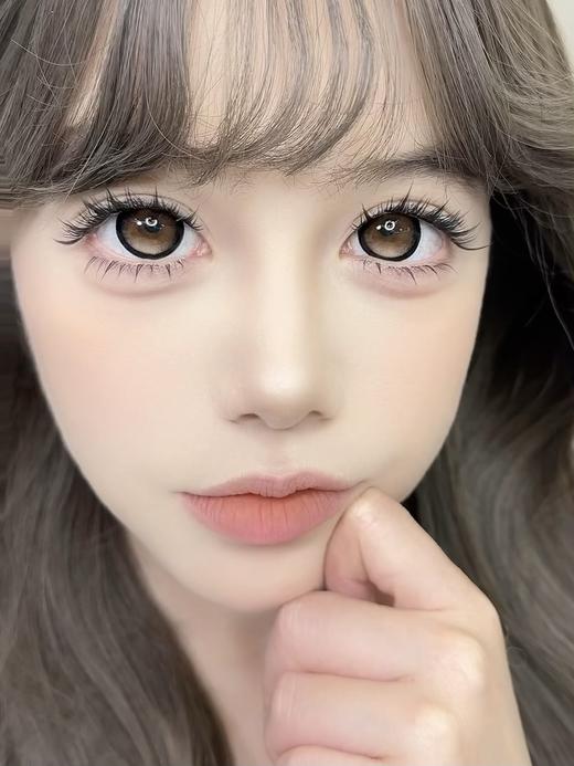 CIRCLECON   半年抛 鎏金琥珀 直径14.5mm着色14.2mm 商品图3