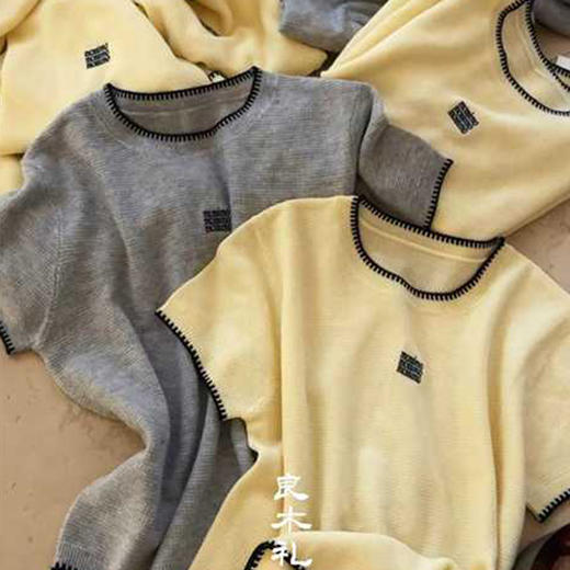 【部分现货】良木礼羊毛短袖（2558-1） 商品图0