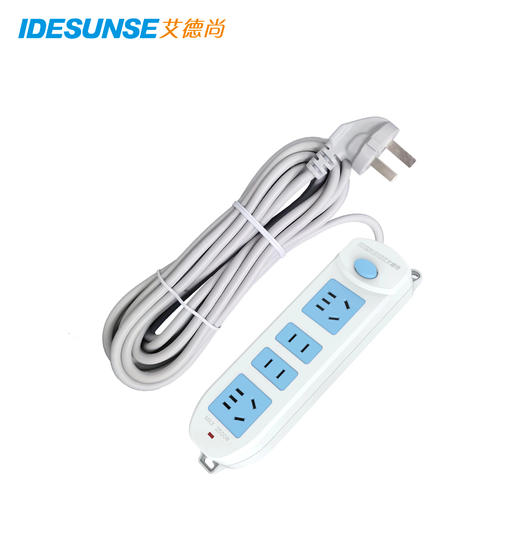 艾德尚 延长线插座/JD04-3(2X0.75mm2+1X0.58mm2 7.8M) 商品图0