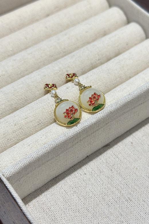 ESTACIA 新中式国风古风气质古典耳环 21242 商品图1