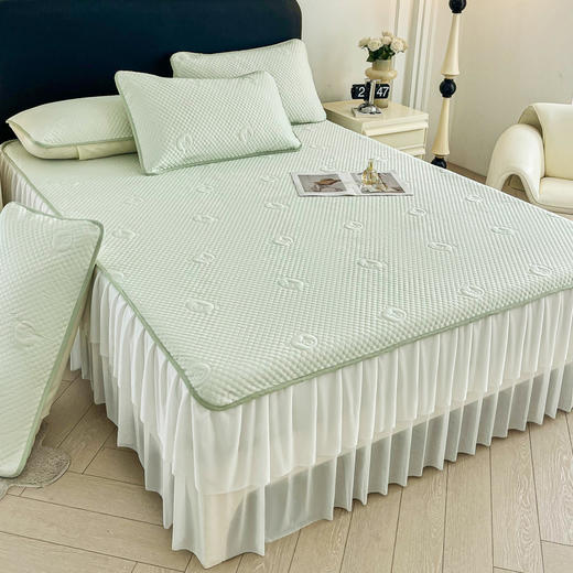 【YW】无忧购高分子冰豆豆凉席三件套（截单后3-5天发货) 商品图4