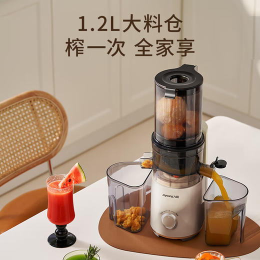九阳（Joyoung）ZMD安心系列 原汁机 大口径多功能榨汁机 免切渣汁分离 全自动果汁果蔬机 LZ5-A 商品图1