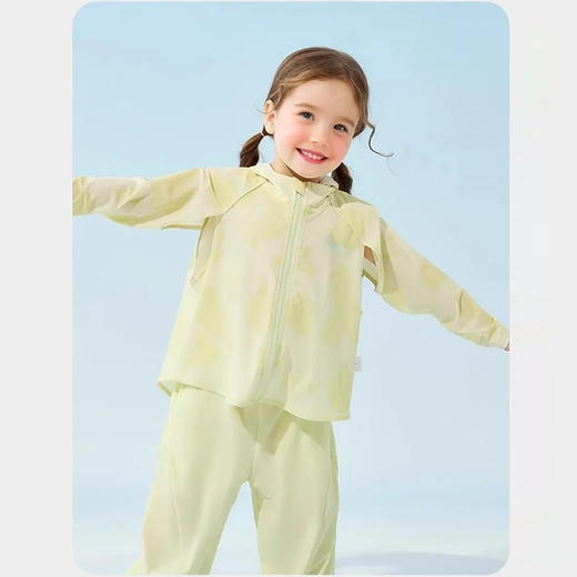 裁缝学苑TQ167连帽防晒上衣裤子套装纸样儿童防晒服样板图纸裁剪 商品图4