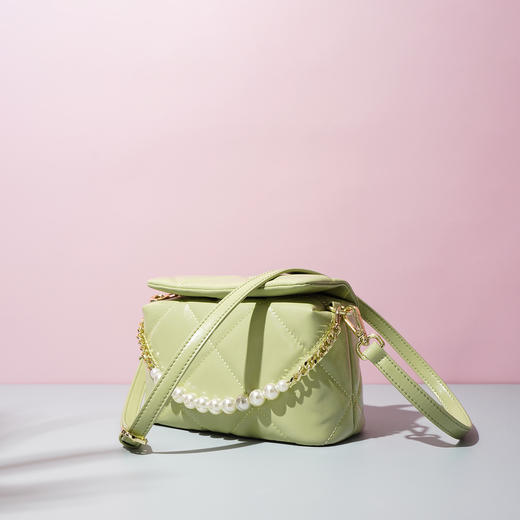 【预售3天】高级质感菱格链条包包上班通勤包新款单肩斜挎包百搭大容量M7840 商品图0