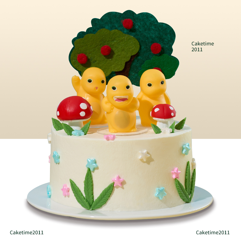 童年（森林）·草莓芒果鲜乳酪