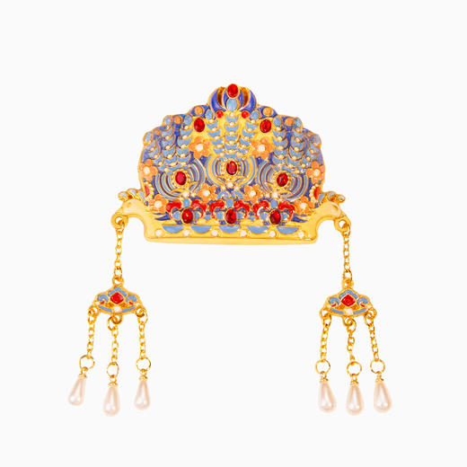 【凤仪鸾影】凤冠金属冰箱贴装饰文创磁吸博物馆旅游纪念工艺品 商品图4