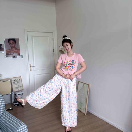 2025新品  软软同款【多巴胺花苞裙裤】甜美设计感两个版本立体绣花半裙+裤子 商品图2