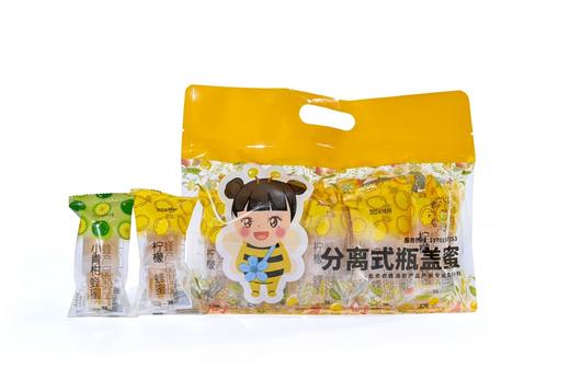 分离式瓶盖蜜36g*10个/袋   柠檬味、小青柑味各5个 商品图1