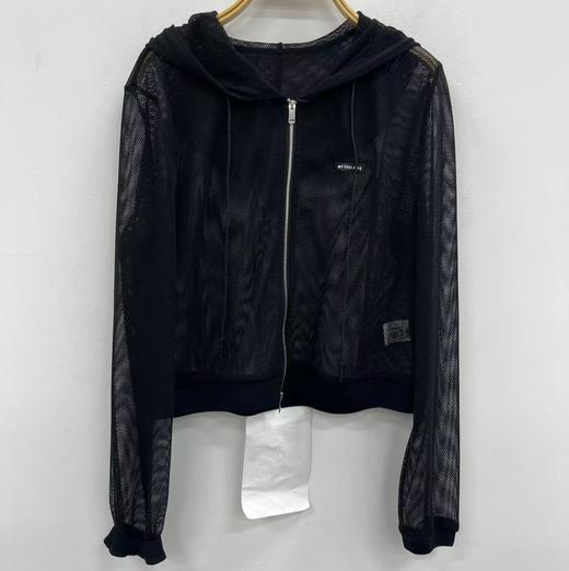 MC连帽拉链透气长袖外套50406（黑）夏季252150230321 商品图4