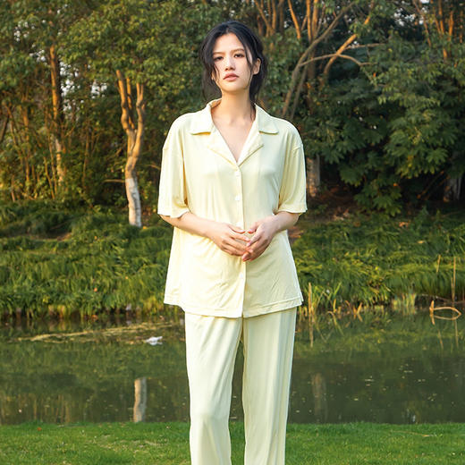 高端王炸💥日本高岛屋在售款！！夏日必备小冰皮🧊【CHARLES MILLEN凉感睡衣合集】硬核凉感技术，冰凉触觉，整晚舒睡好眠！(预售5天) 商品图5