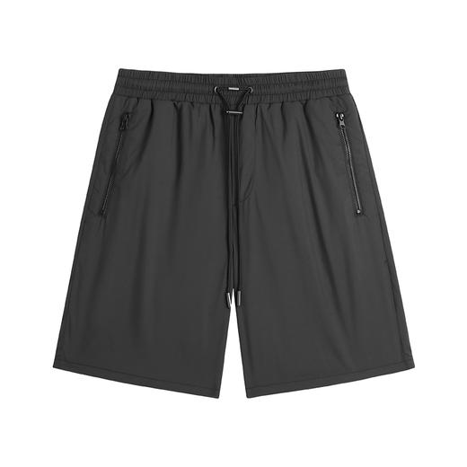 HIM漢崇  抽绳松紧腰运动短裤简约字母织唛休闲五分裤 2026春夏 商品图4