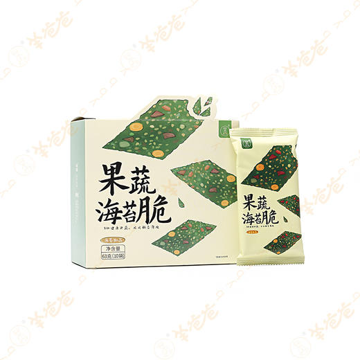 【果蔬海苔脆】健康零食|9种健康果蔬片片鲜香薄脆 效期至26年6月 （保质期8个月） 商品图9
