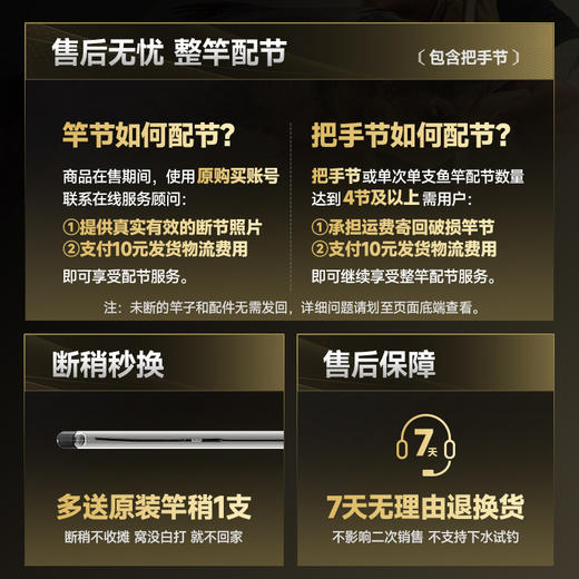 汉鼎一号6代鱼竿鱼杆手竿钓鱼竿手杆鲫鱼竿小综合竿渔具品牌碳素 商品图4