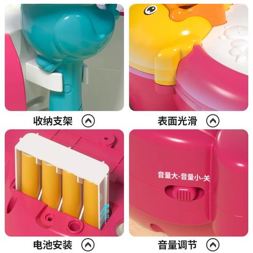 谷雨苹果保卫战男孩钓鱼玩具1一3岁专注力训练宝宝六一儿童节礼物 商品图2