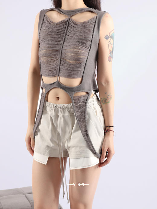 Rick Owens | HOLLYWOOD秀款TanjaT背心 商品图0