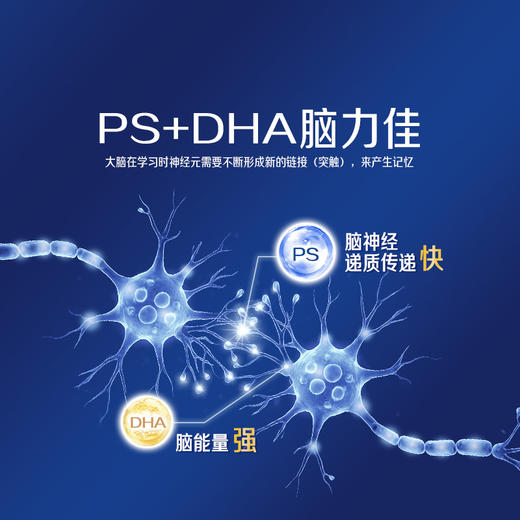 4-17岁 脑力佳 | 佳思敏 神经酸磷脂酰丝氨酸 脑力专研配方（27年9月） 商品图8