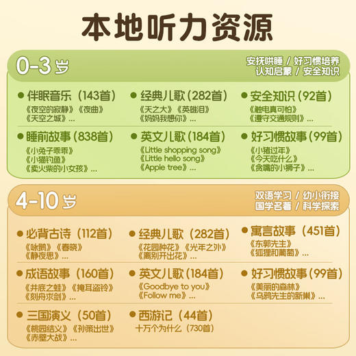名校堂AI机器人早教故事机双语说唱启蒙智能对话 商品图2