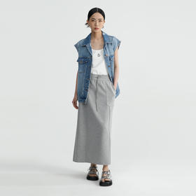 朵拉梵西牛仔马甲F28B1115