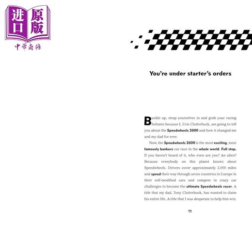 【中商原版】极速飞轮 3000 与犯罪赛跑 Speedwheels 3000 The Race Against Crime 英文原版 儿童小说 推理冒险故事 进口图书 商品图3