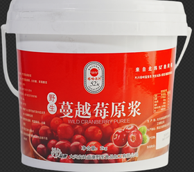 塔哈尔河 蔓越莓原浆桶/2kg