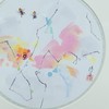 鸥洋《小虫看世界之一》国画原作21CM*21CM 手绘纸本圆形作品含框【GH0530】 商品缩略图3