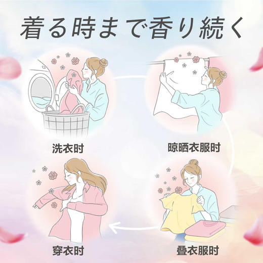 花王洗衣液 玫瑰花香&薰衣草香【正装+替换装】 商品图4
