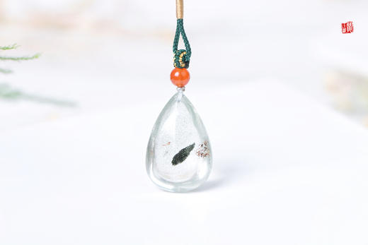 绿幽灵水晶吊坠  配精美挂绳 商品图3