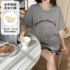 【GZ】无忧购KT合集带胸垫睡衣卡通可爱猫咪家居服套装短袖 商品缩略图2