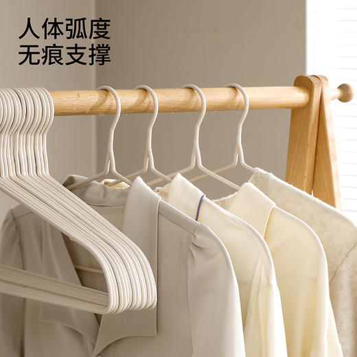 FaSoLa衣架无痕防肩角家用挂衣防滑衣撑子晾衣服架子衣挂学生宿舍 商品图4