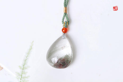 绿幽灵水晶吊坠  配精美挂绳 商品图2