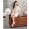 可人儿小众设计师新款泡泡绵夏季女士短袖睡衣时尚可外出家居服 商品缩略图0