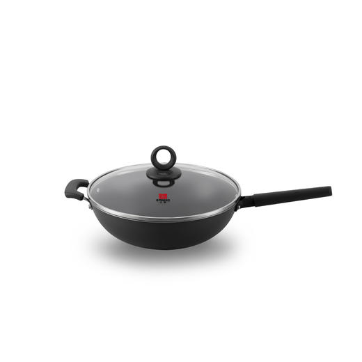 三禾0涂层微纳不粘炒锅LC34S1 商品图1