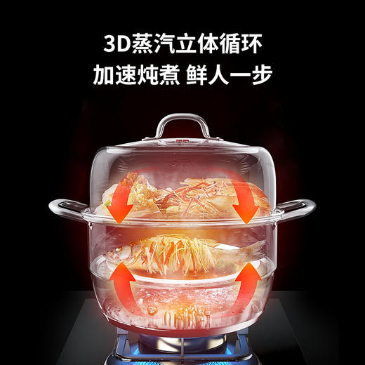 三禾蒸鲜生蒸锅GZ30E2 商品图4