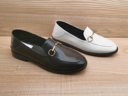 豪行23175911真皮时尚淑女风平跟女鞋舒适女单鞋 商品图0