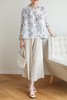 2025新款三宅高端褶皱新中式田园风印花休闲百搭上衣 商品缩略图11
