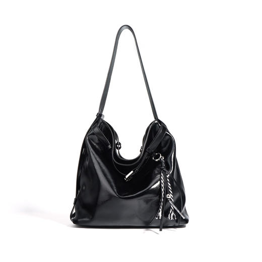 【预售3天】小众高级美拉德多功能斜挎包女式2025年复古单肩包大容量包X9223 商品图4