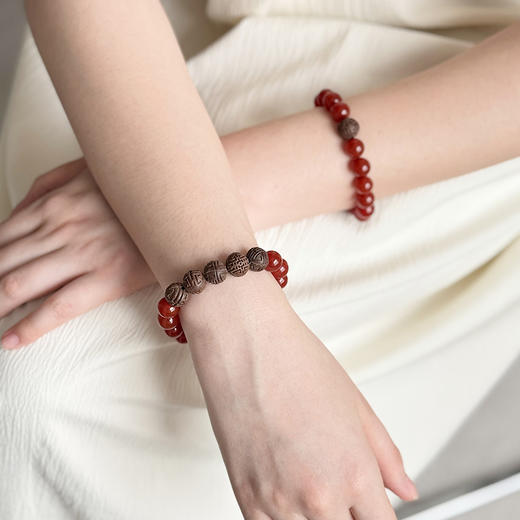 美学养生【贺福安-新 中式手串】草本环绕  古法配方 以香养心 商品图6