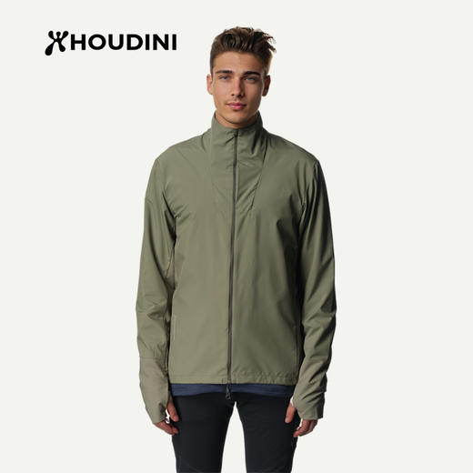 HOUDINI胡丁尼 Pace Wind Jacket 风速 男款户外防风夹克840005/810067 商品图5