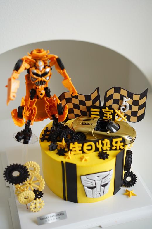 主题奶油蛋糕 | 鲜果原味奶油 - 大黄蜂 商品图0