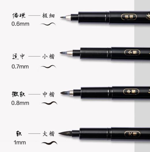 【TXD】得力纤秀笔(极细)黑色12支装 75517 不可加墨 商品图2