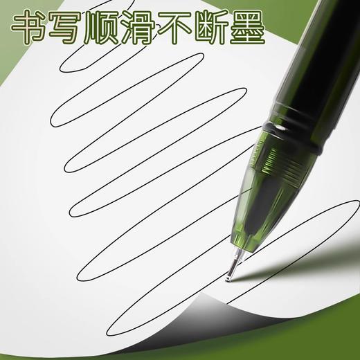 晨光中性笔优品AGPA1701 0.5mm黑/蓝/红色拔盖全针管油墨中性笔 1支装 商品图1