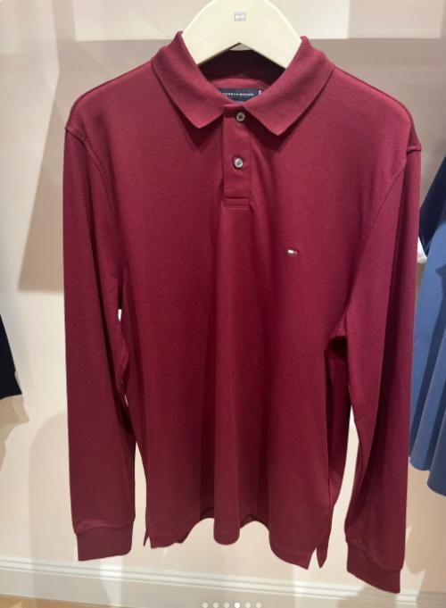 tommyPOLO衫长袖-网眼珠地布MW0MW22550 商品图0