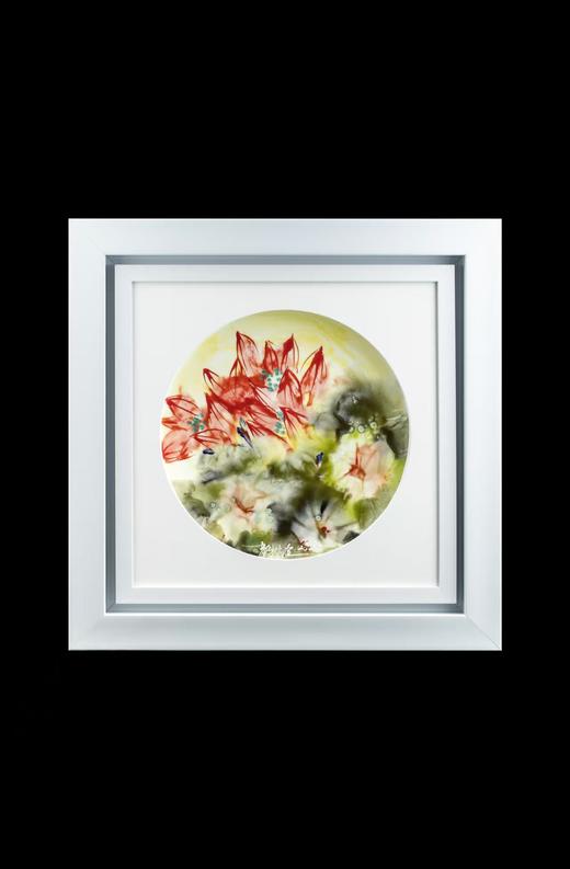 印象彩荷韵瓷板 商品图0