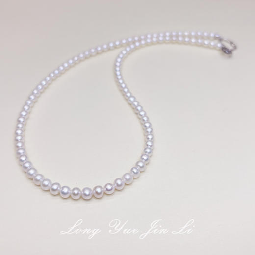 小米珍珠项链（银扣链） 商品图0