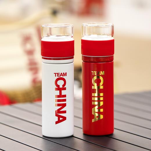 中国国家队茶水分离保温杯 商品图2