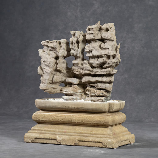 清	太湖石“一帆风顺”赏石 商品图0