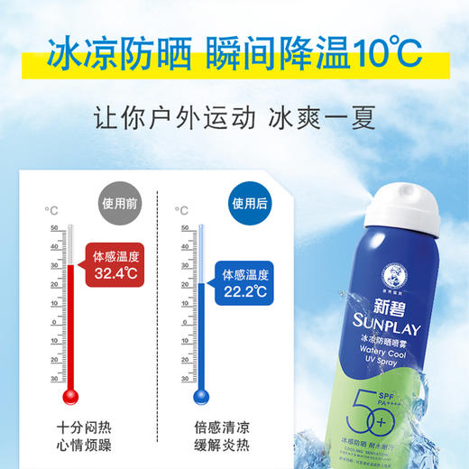 曼秀雷敦 新碧 冰凉防晒喷雾 100ml 商品图3