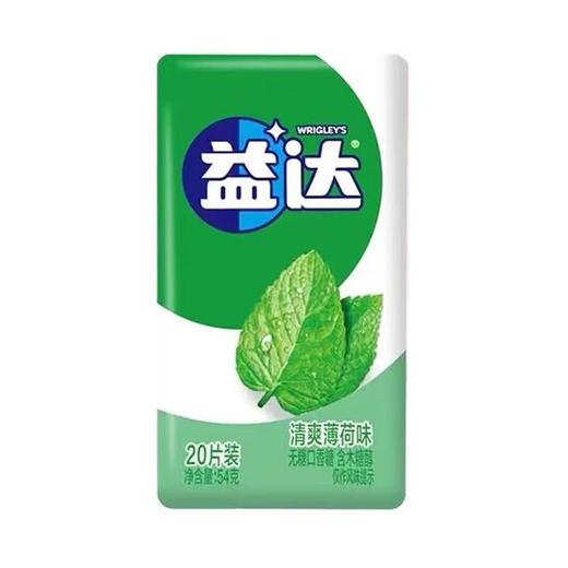 益达 无糖口香糖薄荷味  54g/盒 商品图0