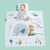 【轻柔竹棉纱 舒爽入睡】双层纱布宝宝包巾襁褓巾竹纤维婴儿浴巾新生儿童被盖毯幼儿园盖被 商品缩略图10